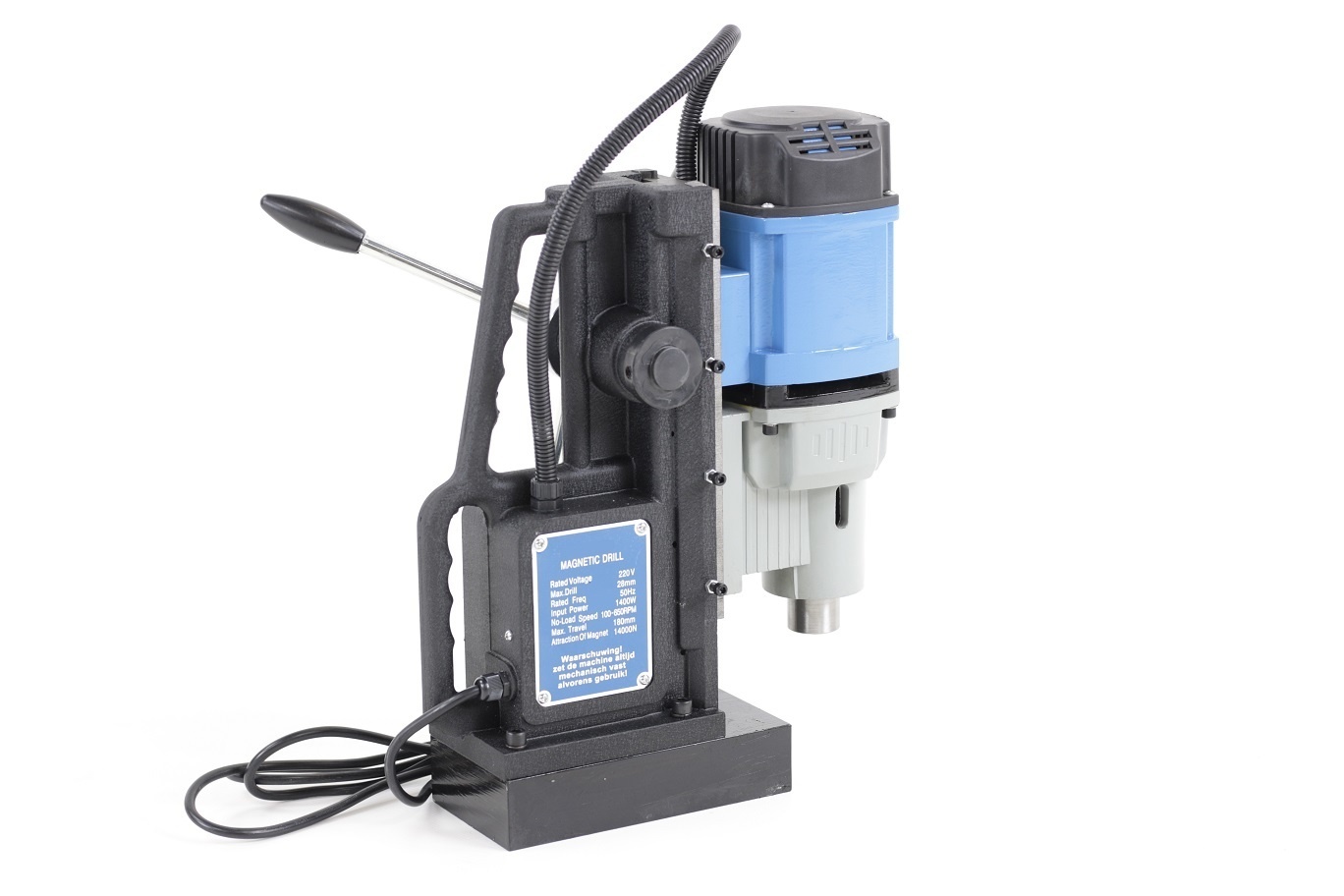 Perceuse magnétique TM avec adaptation MT2 et MT3 et contrôle de vitesse variable, 230V