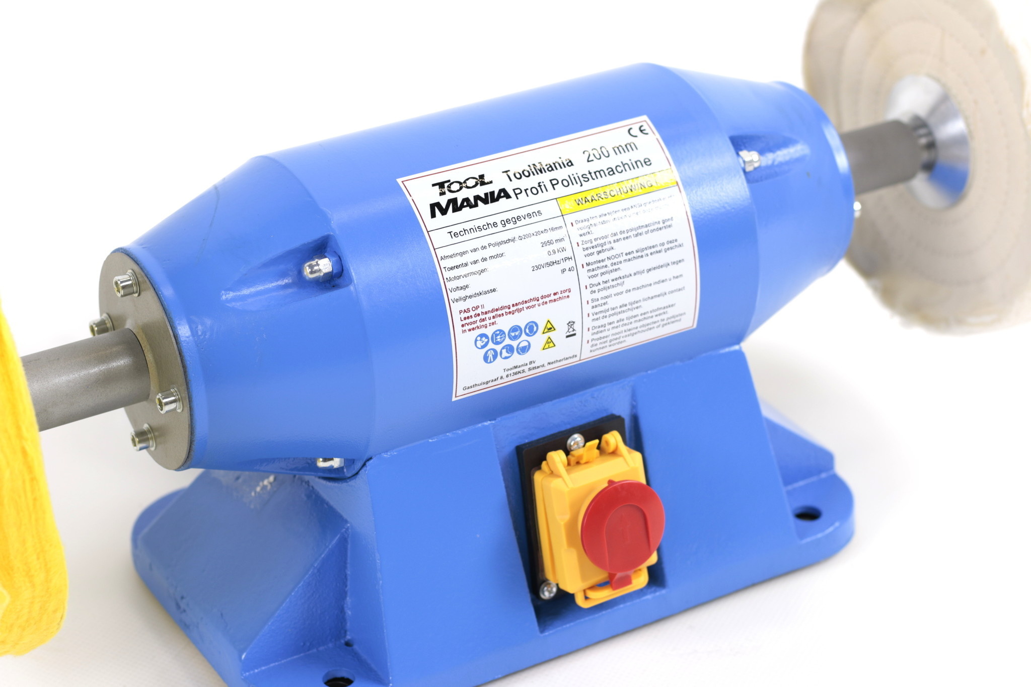 Polisseuse professionnelle TM de 200 mm, 230 V