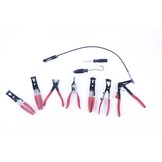 Ensemble de 9 pinces à colliers de serrage TM