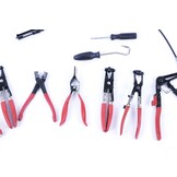 Ensemble de 9 pinces à colliers de serrage TM