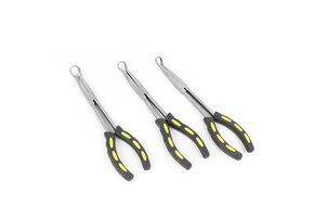 TM Ensemble de 3 douilles pour bougies XXL 340 mm avec pince à bougie, ensemble de pinces