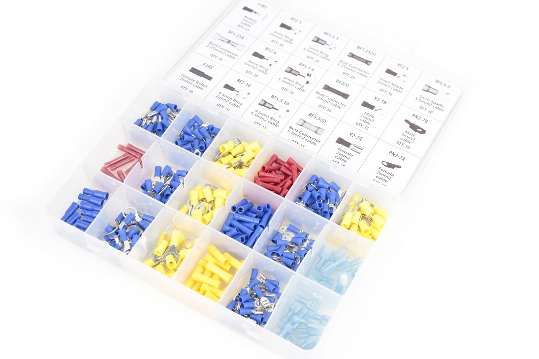 Assortiment de 360 embouts de câble TM.