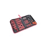 Ensemble de démontage de garnitures de porte et de moulures TM 20 pièces, y compris des pinces pour clips de garniture et un ensemble de démontage de radio et de navigation.