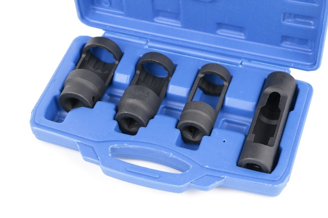 Ensemble de clés à douille pour sondes lambda TM 4 pièces.