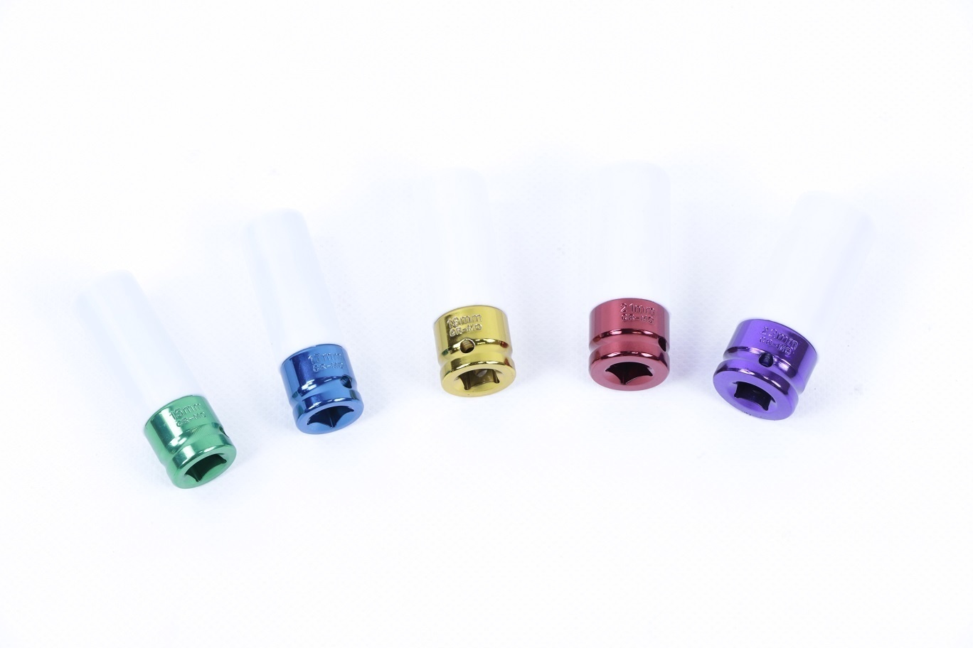 TM Ensemble de 5 douilles longues à haute résistance avec manchons de protection