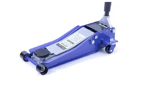 TM Cric de voiture extra bas, cric de garage, double vérin de 2,5 tonnes