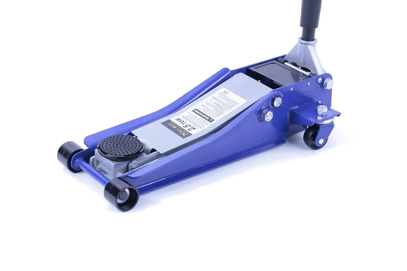 TM Cric de voiture extra bas, cric de garage, double vérin de 2,5 tonnes