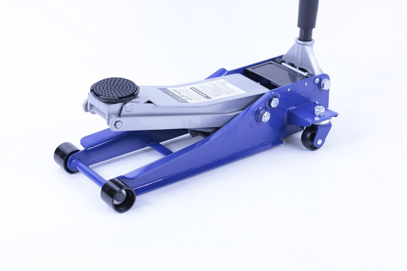 TM Cric de voiture extra bas, cric de garage, double vérin de 2,5 tonnes