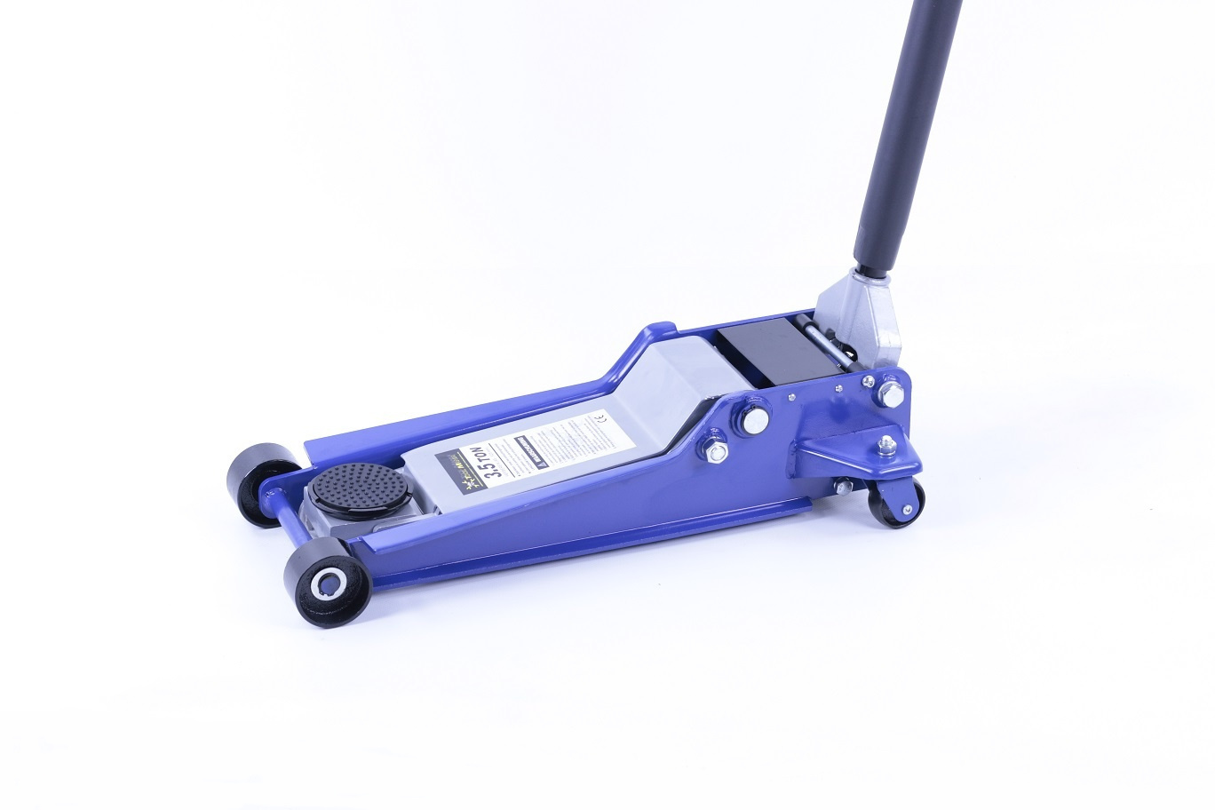 Cric de voiture extra bas, cric de garage, double vérin de 3,5 tonnes