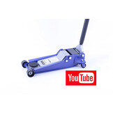 Cric de voiture extra bas, cric de garage, double vérin de 3,5 tonnes