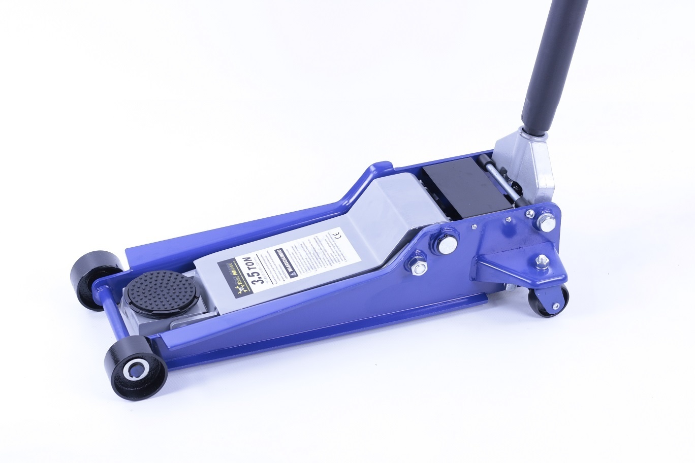 Cric de voiture extra bas, cric de garage, double vérin de 3,5 tonnes