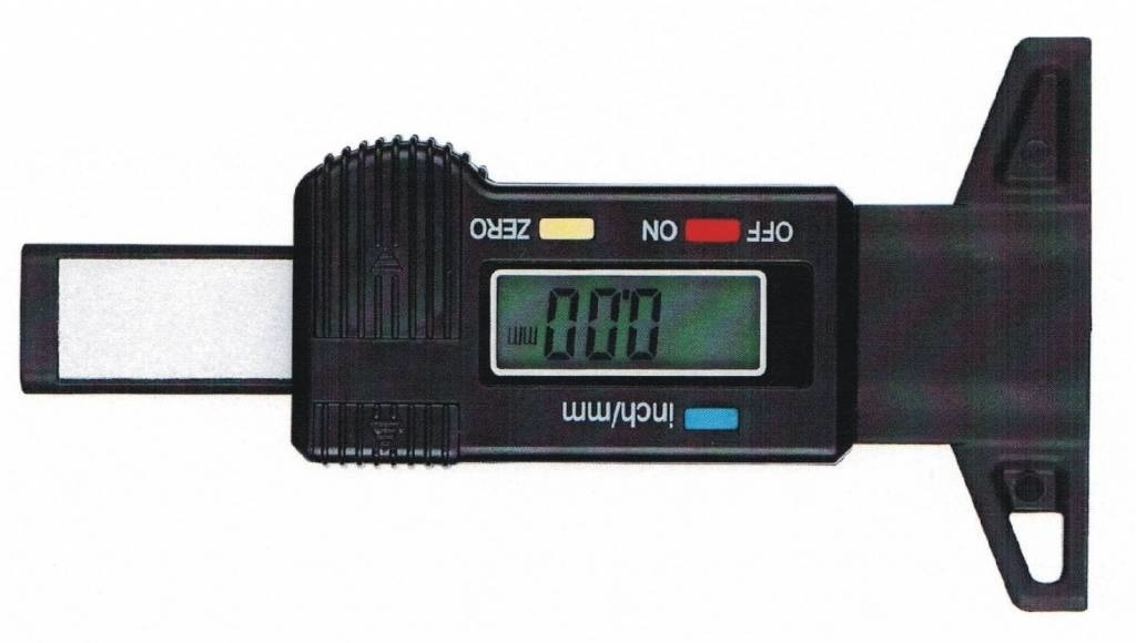 TM Manomètre de Profondeur de Bande de Roulement Numérique