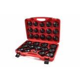 Ensemble de démontage de filtres à huile TM 30 pièces - Ensemble de capuchons de filtre à huile