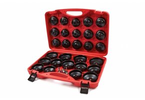 Ensemble de démontage de filtres à huile TM 30 pièces - Ensemble de capuchons de filtre à huile