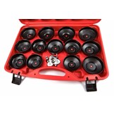 Ensemble de démontage de filtres à huile TM 30 pièces - Ensemble de capuchons de filtre à huile