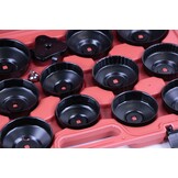 Ensemble de démontage de filtres à huile TM 30 pièces - Ensemble de capuchons de filtre à huile