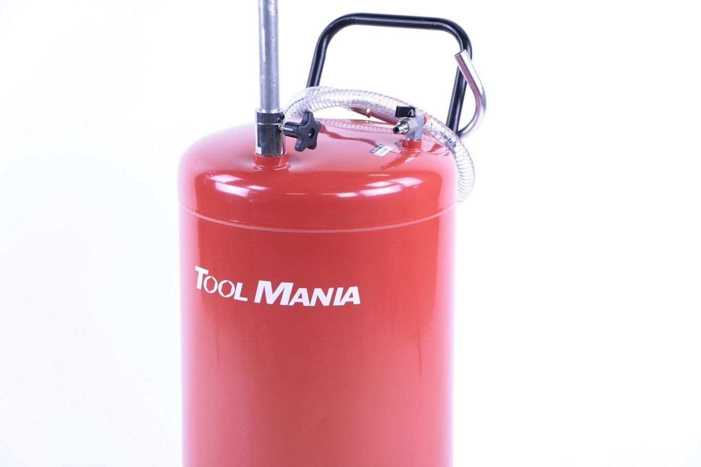 Système de récupération d'huile TM avec bac en acier ROUGE.