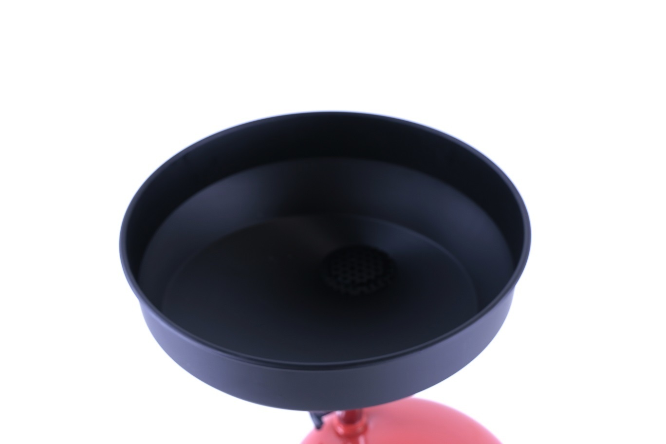 Système de récupération d'huile TM avec bac en acier ROUGE.