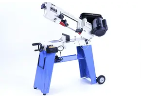 Scie à ruban pour métaux TM 125 - Machine à scier à ruban horizontale et verticale