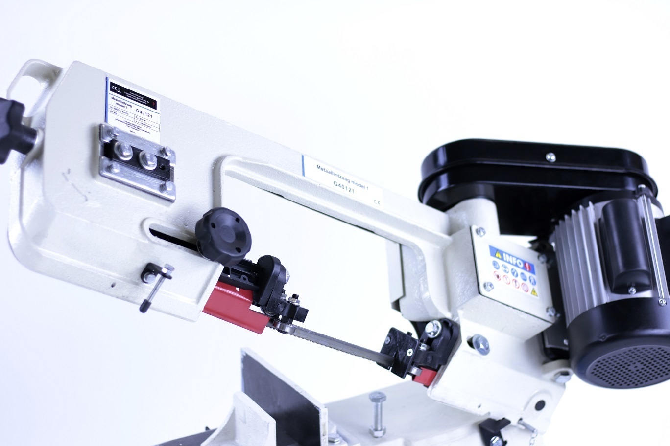 Scie à ruban pour métaux TM 125 - Machine à scier à ruban horizontale et verticale