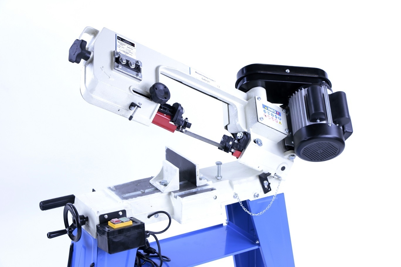 Scie à ruban pour métaux TM 125 - Machine à scier à ruban horizontale et verticale