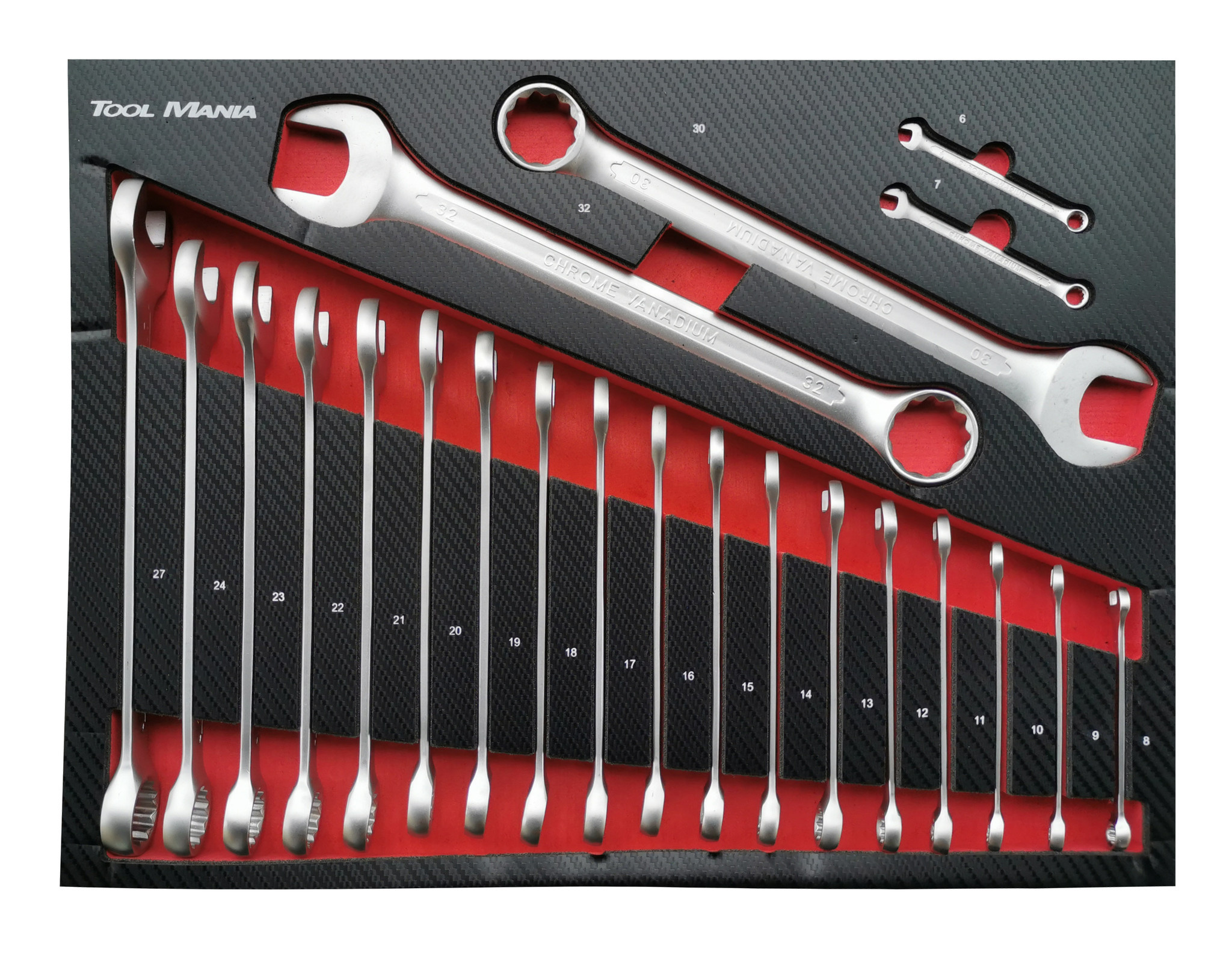 TM Profi 283 Pièces Chariot à Outils Rempli Noir