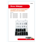 Ensemble de 350 clips de garniture pour BMW, BENZ, MAZDA, VW TM