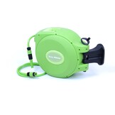 "Enrouleur de tuyau de jardin TM de 30 mètres, boîte de rangement murale pour tuyau, enrouleur d'eau