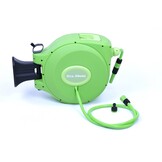 Enrouleur de tuyau de jardin TM de 15 mètres, boîte de rangement murale pour tuyau, enrouleur d'eau