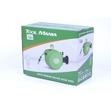 Enrouleur de tuyau de jardin TM de 15 mètres, boîte de rangement murale pour tuyau, enrouleur d'eau