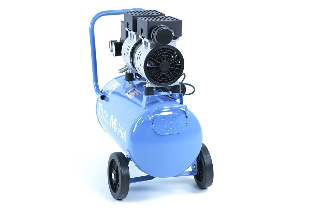 TM compresseur d'air silencieux de 30 litres, 0,75 CV, 230V