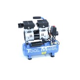 TM compresseur d'air silencieux de 9 litres TM avec 0,75CV et 230V