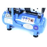 TM compresseur d'air silencieux de 6 litres 0,75 CV 230V