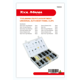 TM Assortiment de 250 clips de garniture pour VOLVO, FORD, SUZUKI, NISSAN, TOYOTA, HONDA.