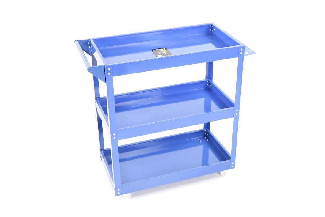 Chariot à outils universel à 3 niveaux TM, chariot de détail - BLEU