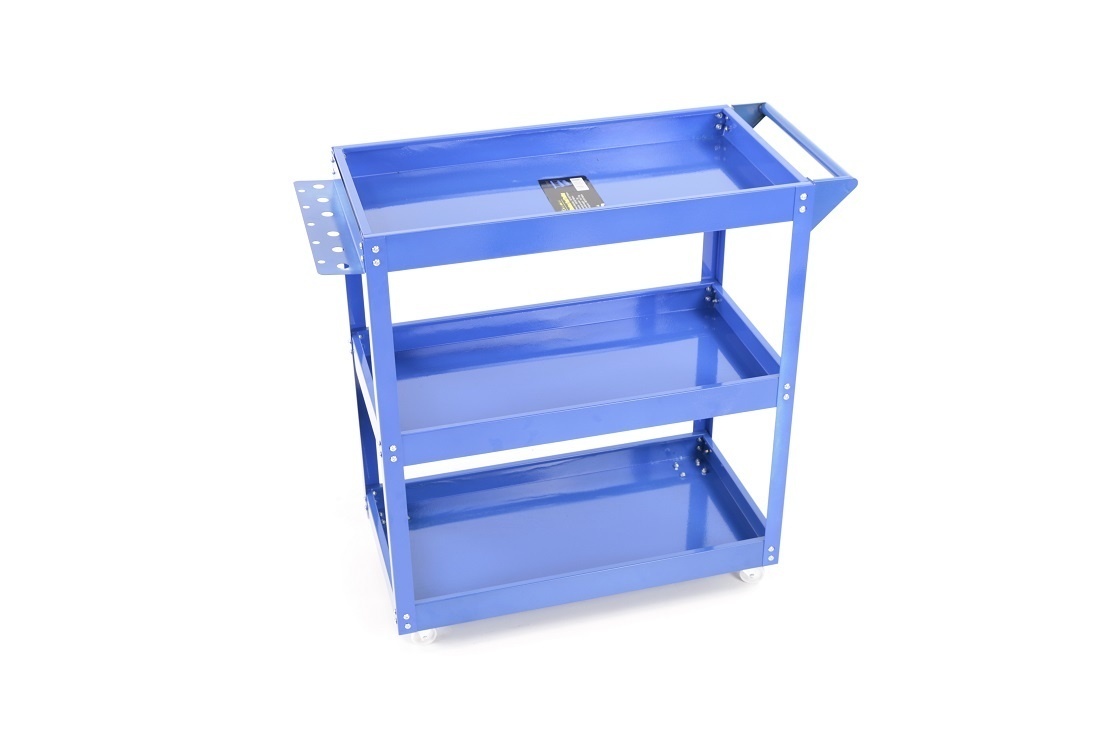 Chariot à outils universel à 3 niveaux TM, chariot de détail - BLEU