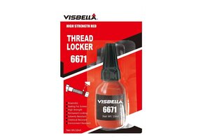 Verrouillage à vis - 242 rouge 10ml