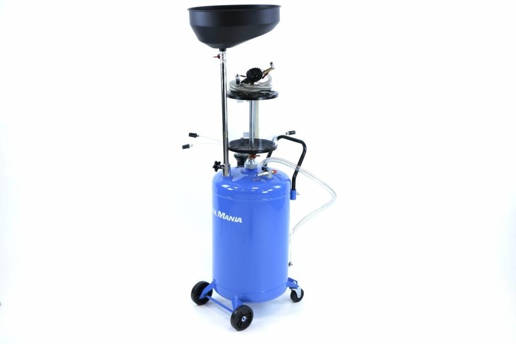 Système de collecte d'huile / Extracteur d'huile TM avec bac en acier - BLEU