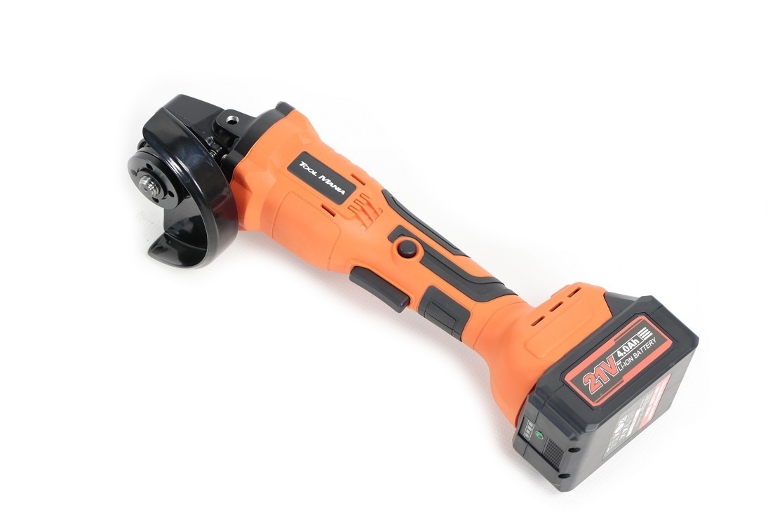 Meuleuse d'angle sans balai TM 21 volts 4,0 AH Li-ion, meuleuse, ponceuse 115 mm