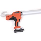 Pistolet à mastic électrique TM complet 21 V 2,0 Ah Li-ion