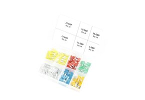 Assortiment de 100 mini-fusibles automobiles TM
