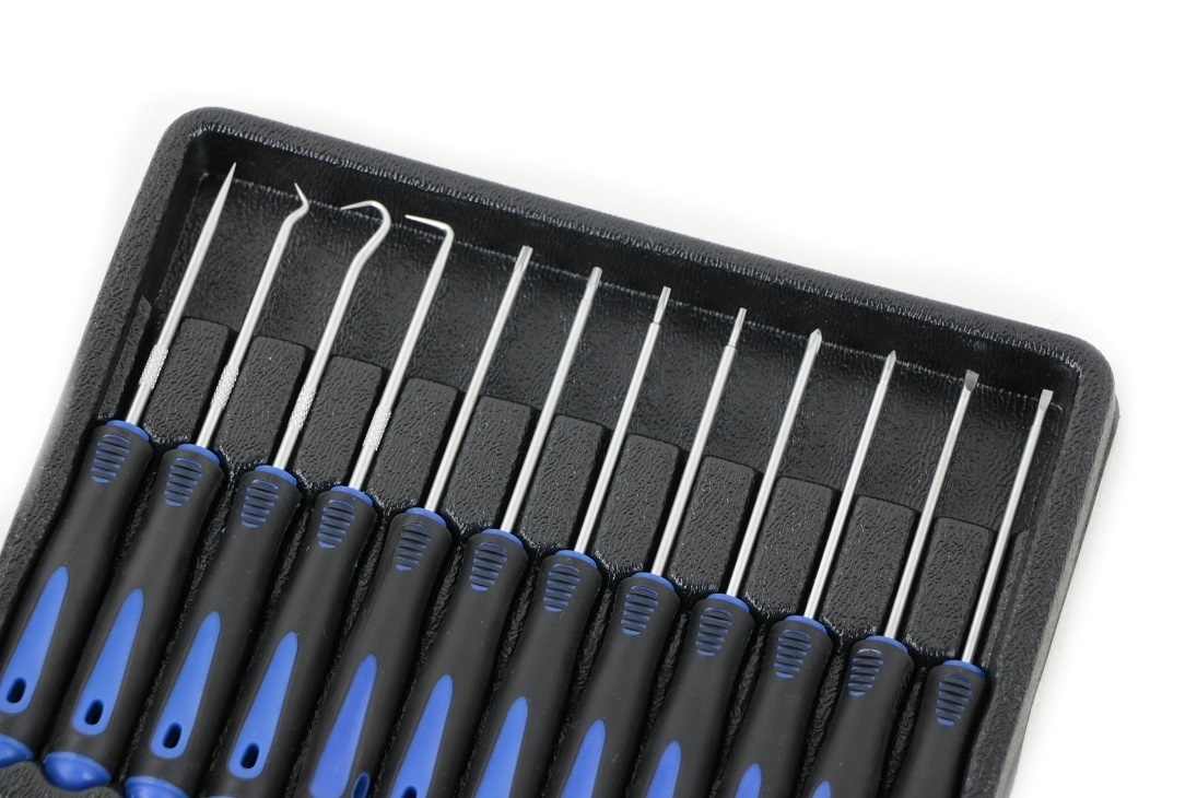 Ensemble de tournevis de précision professionnel de 12 pièces de TM