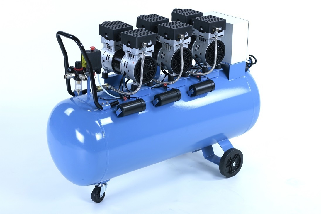 TM compresseur d'air silencieux de 150 litres, 3 CV, 230V