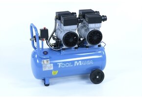 TM Compresseur silencieux de 50 litres, 3 CV, 230V