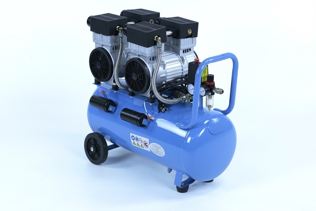 TM Compresseur silencieux de 50 litres, 3 CV, 230V