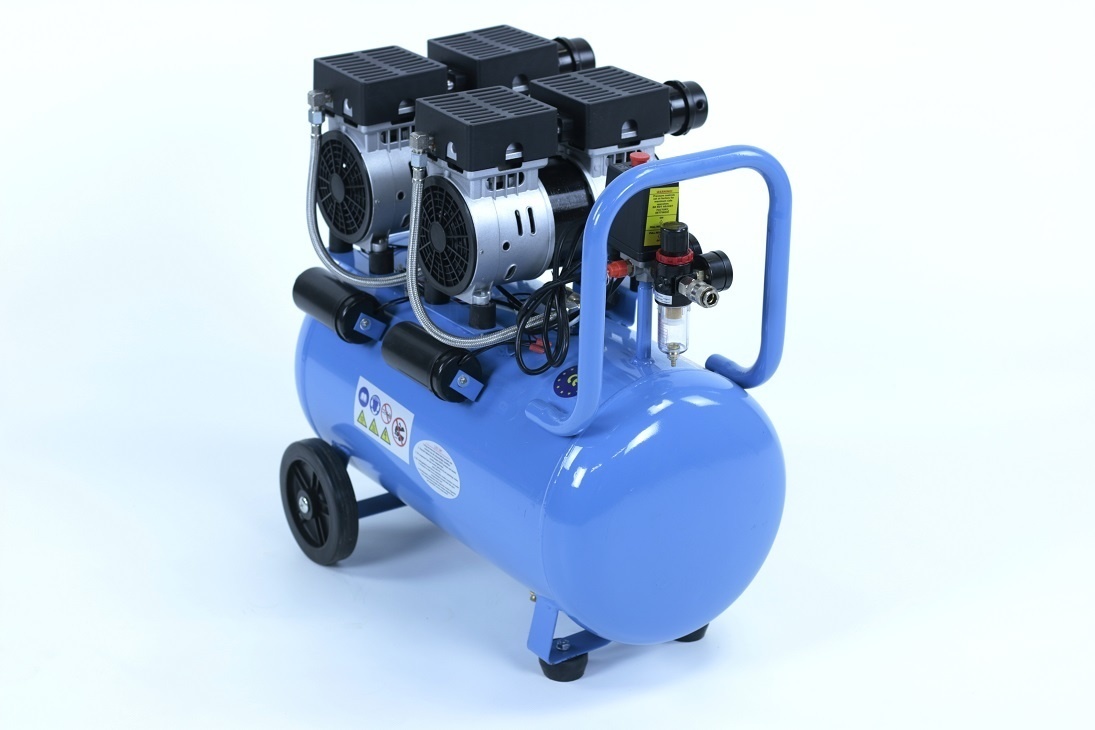 TM compresseur d'air silencieux de 50 litres , 2 CV, 230V