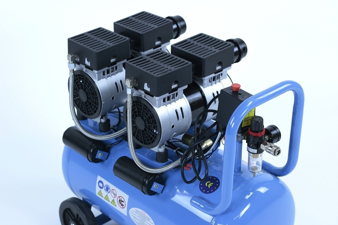 TM compresseur d'air silencieux de 50 litres , 2 CV, 230V