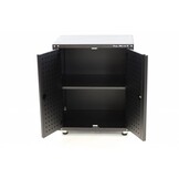 Armoire à outils modulaire avec portes NOIR