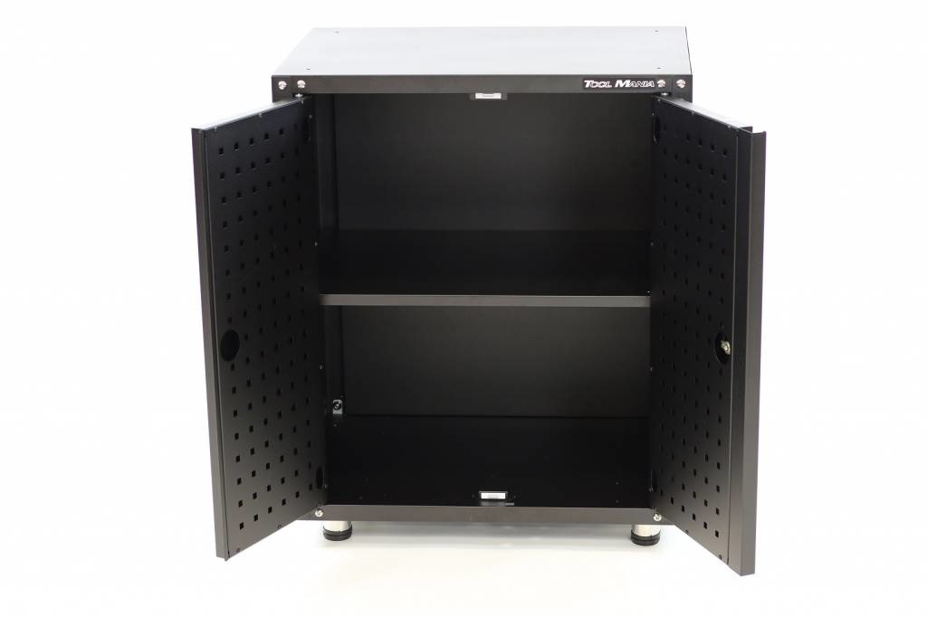 Armoire à outils modulaire avec portes NOIR