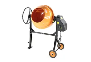 TM 160 Litres Bétonnière, Mélangeur à béton avec commande au pied